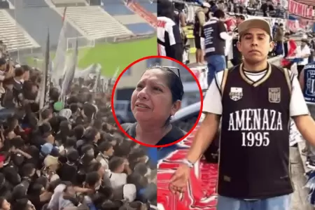 Hermana de hincha fallecido en banderazo en Matute exigi� justicia