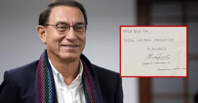 Vizcarra desde Barbadillo: "Nos vemos prontito"
