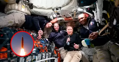 As� es el d�a a d�a de los astronautas de la nave Orion.