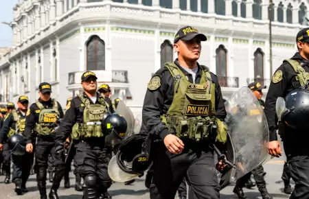 Polic�a Nacional garantiza seguridad en jornada electoral.