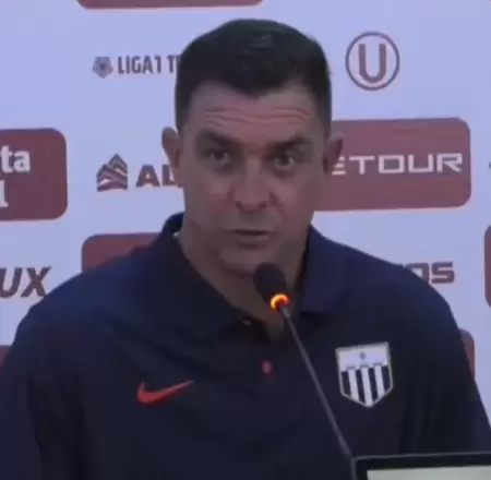 Pablo Guede minimiza derrota de Alianza Lima