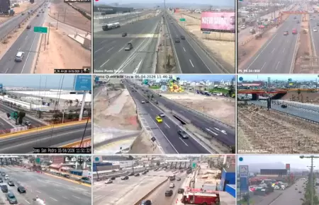 Panamericana Sur - domingo 5 de abril.