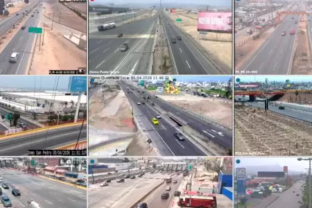 Panamericana Sur - domingo 5 de abril.