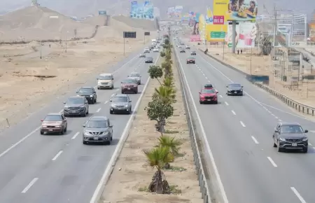Municipalidad de Lima activa contraflujo en la Panamericana Sur para agilizar el