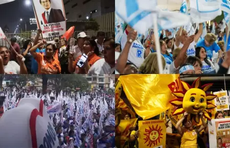 Conoce aqu� las fechas de los m�tines finales de los candidatos presidenciales