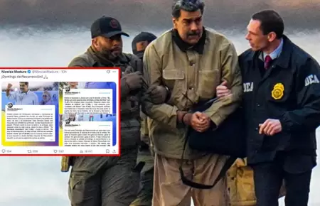 Nicol�s Maduro env�a mensaje por Semana Santa desde prisi�n: "Gana el amor