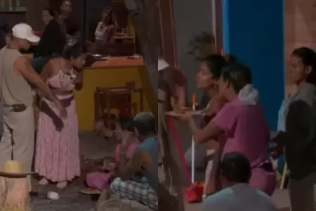 Pamela L�pez y Shirley Arica pelean en 'La Granja VIP'