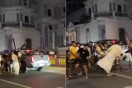 Jes�s se revela en pleno viacrucis