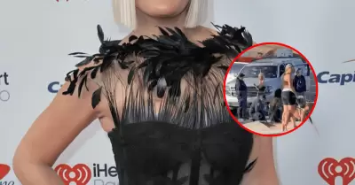 Reconocida actriz sufri� fuerte accidente de tr�nsito junto a sus hijos