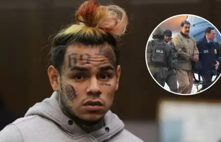 Tekashi 6ix9ine revela que Nicol�s Maduro ol�a mal en prisi�n