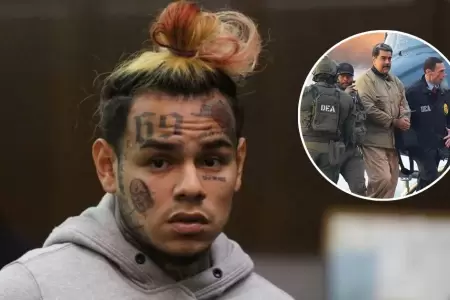 Tekashi 6ix9ine revela que Nicol�s Maduro ol�a mal en prisi�n