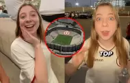 Joven estadounidense qued� impactada con el estadio Monumental tras cl�sico entre la 'U' y Alianza Lima: "Gigante"