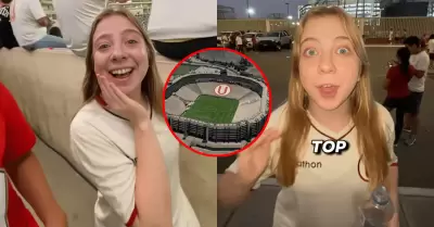 Joven estadounidense qued� impactada con el estadio Monumental