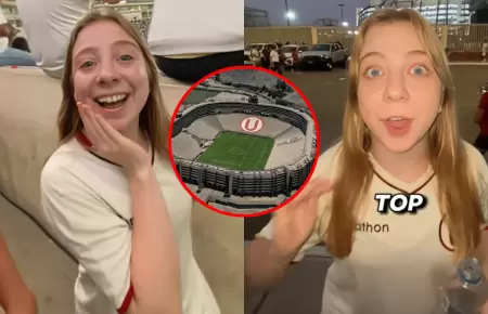 Joven estadounidense qued� impactada con el estadio Monumental