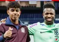 Vinicius Jr. invita a Lamine Yamal a luchar contra el racismo en el f�tbol: "Podemos equilibrar estas cosas"