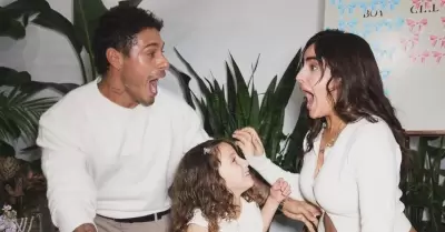 Hugo Garc�a e Isabella Ladera comparten la tierna revelaci�n del g�nero de su be