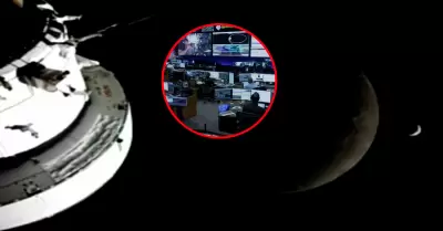 La tripulaci�n permanecer� incomunicada con control en Tierra por 40 minutos.