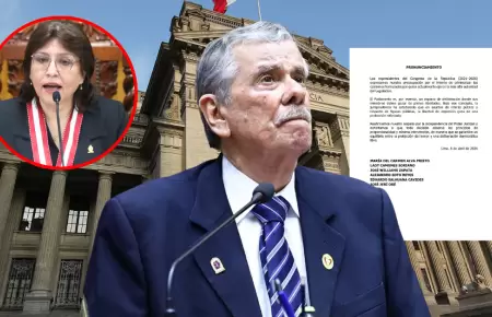 Expresidentes del Congreso respaldan a Rospigliosi ante adelanto de fallo por de