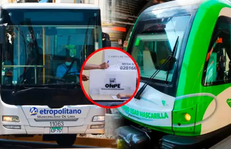 El Metropolitano y los trenes de la L�nea 1 incrementar�n su frecuencia de paso