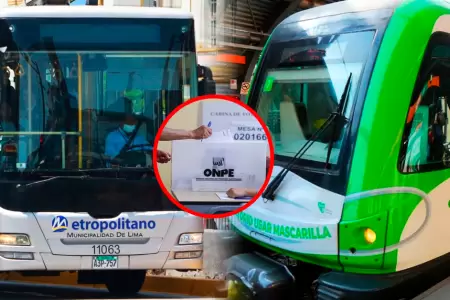 El Metropolitano y los trenes de la L�nea 1 incrementar�n su frecuencia de paso