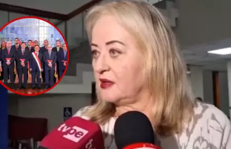 Ministra de Cultura conf�a en que gabinete obtendr� voto de confianza