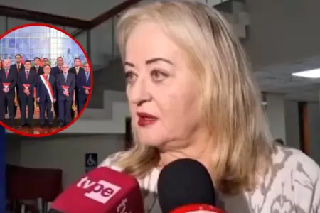 Ministra de Cultura conf�a en que gabinete obtendr� voto de confianza