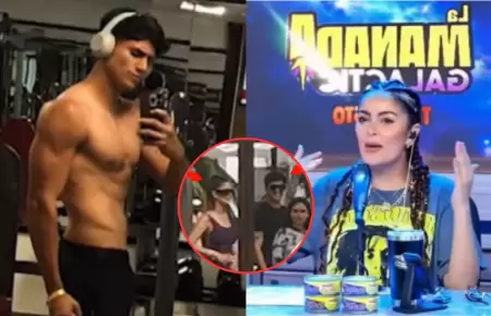 Laura Spoya viaja con su "chibolo", pero se niega a oficializarlo