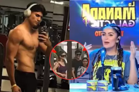 Laura Spoya viaja con su "chibolo", pero se niega a oficializarlo