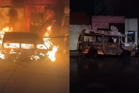 Calcinan combi en el Callao mientras chofer dorm�a en su casa