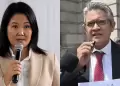 Keiko Fujimori sobre Domingo P�rez tras anunciar que asumir� defensa legal de Pedro Castillo: "Tiene un sesgo pol�tico"