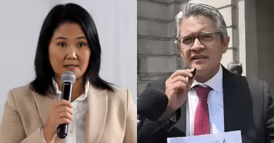 Keiko Fujimori opin� sobre Domingo P�rez tras anunciar que ser� defensa legal de