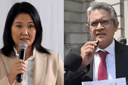 Keiko Fujimori opin� sobre Domingo P�rez tras anunciar que ser� defensa legal de