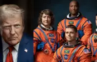 "EE.UU. no tendr� rival en el espacio": Trump advierte al mundo tras exitoso retorno del hombre a la Luna