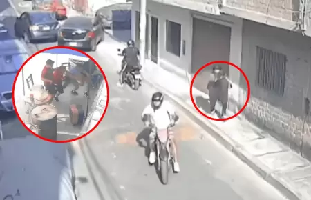 Familia fue baleada en pollada realizada por el cl�sico entre la 'U' y Alianza L