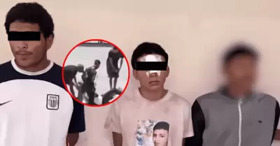 Polic�a captur� a 'Los Carro�eros del Tinder' en La Victoria