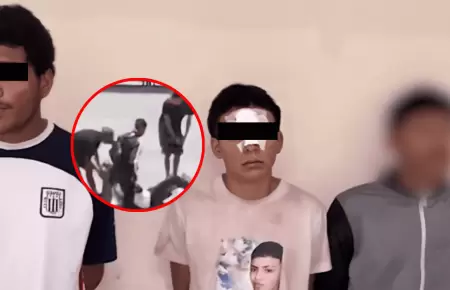 Polic�a captur� a 'Los Carro�eros del Tinder' en La Victoria