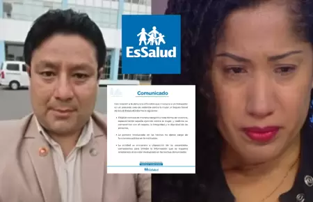 EsSalud nioega que implicado en denuncia por violencia sea funcionario p�blico.