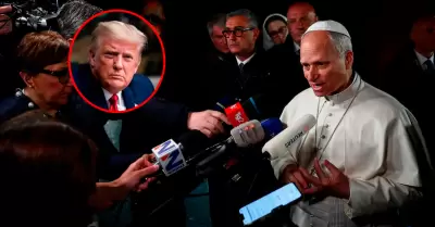 El Papa Le�n XIV exhorto a Donald Trump en detener la guerra.