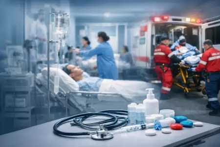 Crisis sanitaria en Per�.