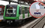 Elecciones 2026: Metro de Lima anuncia 96 viajes extras en L�nea 1 para este domingo 12 de abril