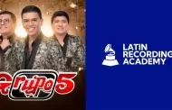 De Monsef� para el mundo: Grupo 5 hace historia al unirse a la Academia responsable de los Latin Grammy