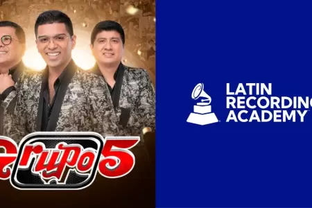 Grupo 5 hace historia al unirse a la Academia responsable de los Latin Grammy