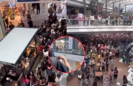 Lluvia de billetes genera descontrol e influencers ser�n demandados