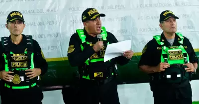 Gral. �scar Arriola presenta resultados de acciones policiales.