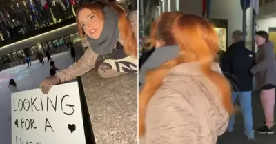 Johanna San Miguel coquetea en Nueva York