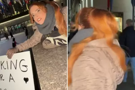 Johanna San Miguel coquetea en Nueva York