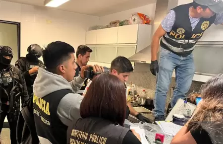 Megaoperativo se realiz� en al menos 20 viviendas de Lima Metropolitana, adem�s