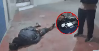 Capturan a extorsionador cuando dejaba explosivo en hotel de El Agustino