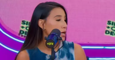 Samahara Lobat�n se autoproclama "el mejor ejemplo del Per�"