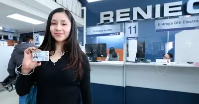 Reniec atiende el 13 de abril para recojo del DNI.